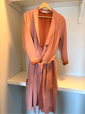 Women's Dusty Rose velvet Robe